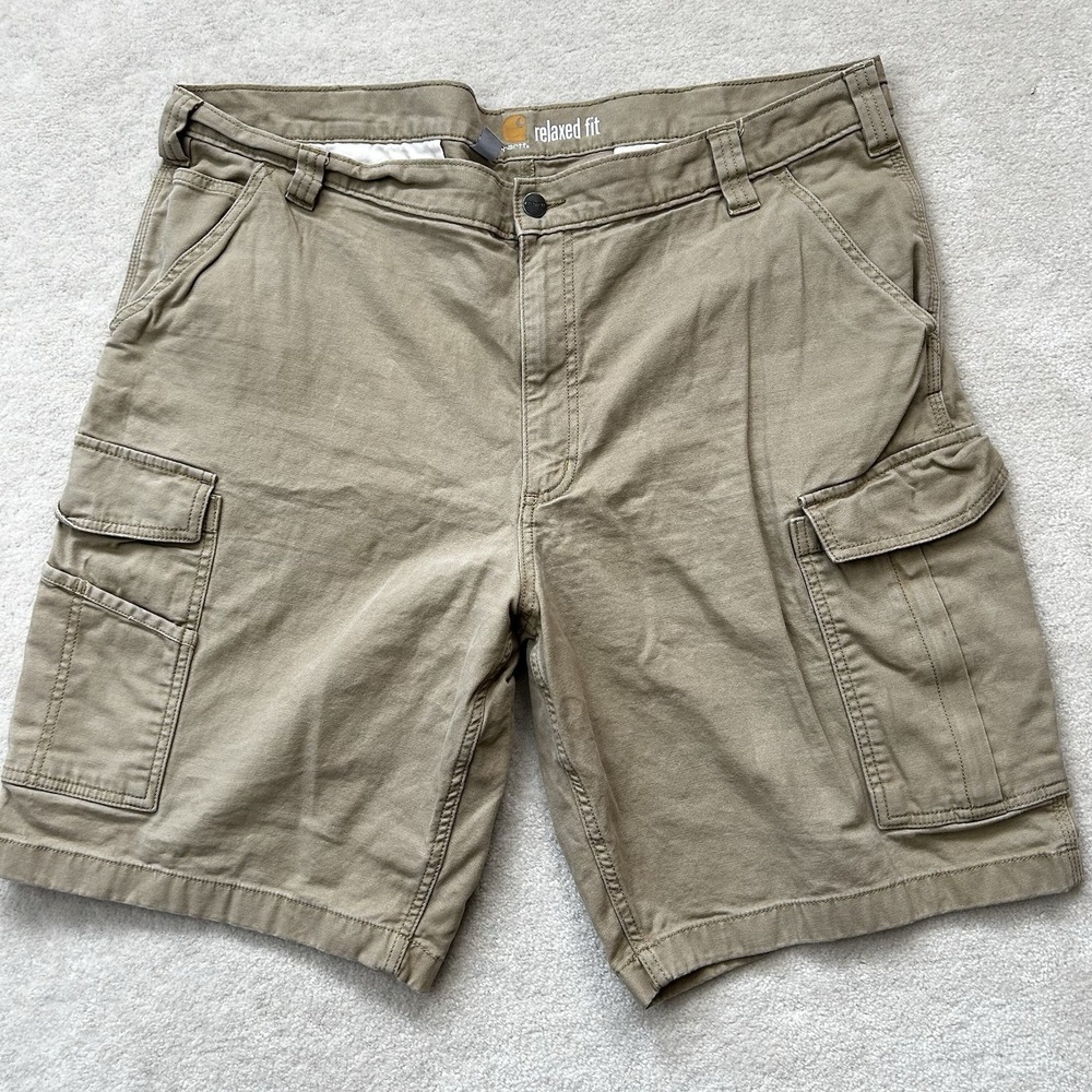 Carhartt Shorts Mens 42 Relaxed Fit Cargo Workwear Gorpcore Outdoor